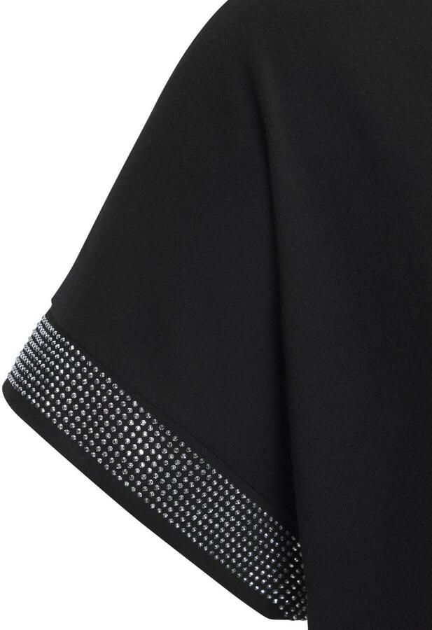 Lascana Shirt met korte mouwen Met glinsterend strass-ontwerp op de arm - Foto 3