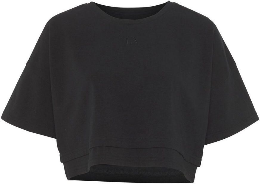 Lascana Shirt met korte mouwen met kastige snit en lagen-look - Foto 5