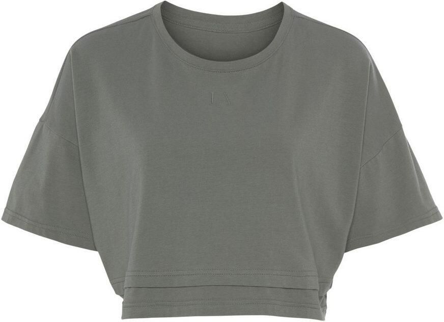 Lascana Shirt met korte mouwen met kastige snit en lagen-look - Foto 5