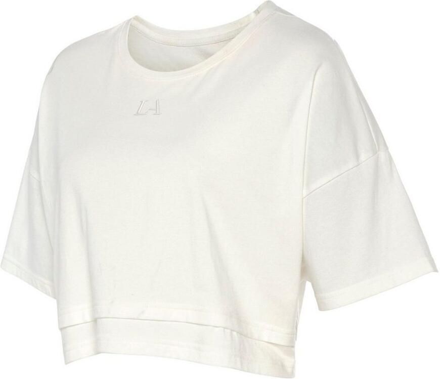 Lascana Shirt met korte mouwen met kastige snit en lagen-look