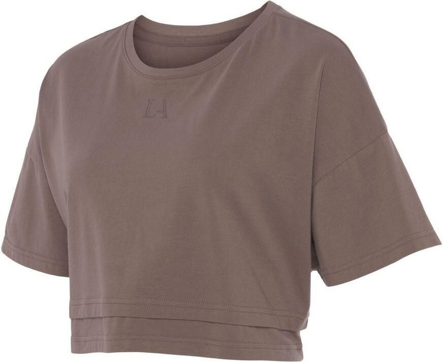 Lascana Shirt met korte mouwen met kastige snit en lagen-look