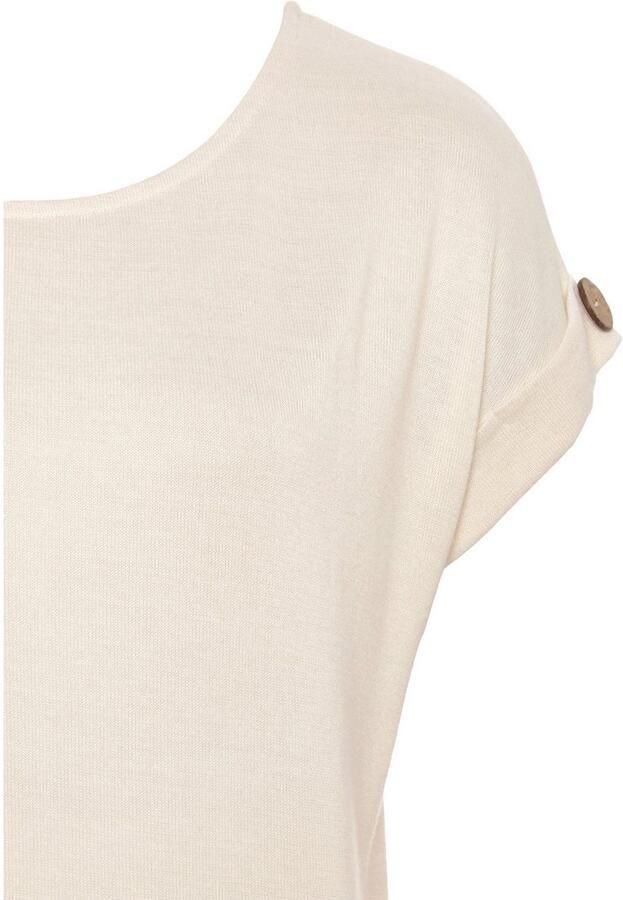 Lascana Shirt met korte mouwen Met knoopdetail aan de mouwafsluiting (set 1-delig) - Foto 3