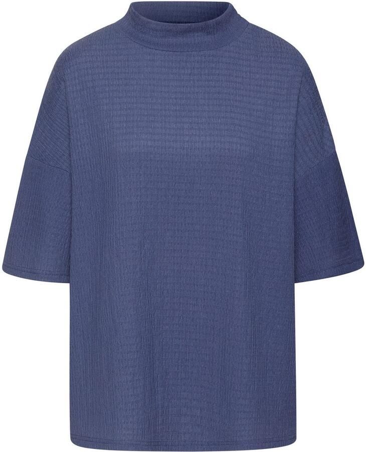 Lascana Shirt met korte mouwen Met opstaande kraag van kreukvrije crêpe-kwaliteit (Set van 2) - Foto 4