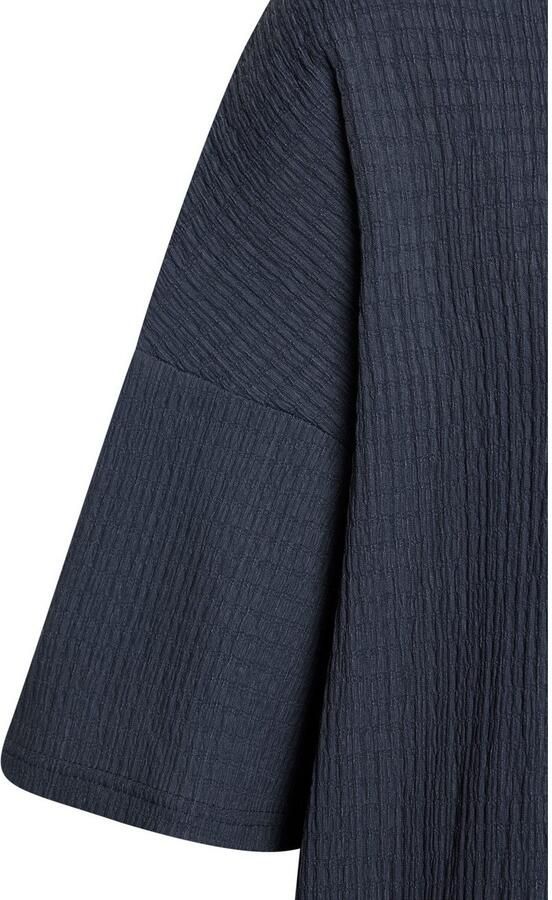 Lascana Shirt met korte mouwen Met opstaande kraag van kreukvrije crêpe-kwaliteit - Foto 4