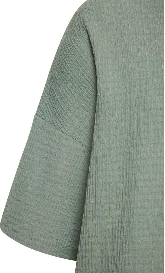 Lascana Shirt met korte mouwen Met opstaande kraag van kreukvrije crêpe-kwaliteit (Set van 2) - Foto 5