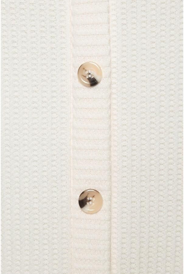 Lascana Shirt met korte mouwen Met sierknoopsluiting van zachte piquékwaliteit (1-delig) - Foto 4