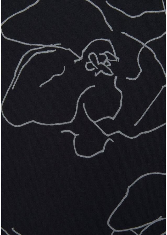 Lascana Shirt met korte mouwen -T-Shirt met bloemetjesprint loungewear - Foto 4