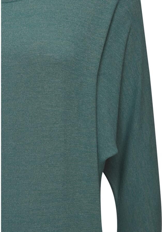 Lascana Shirt met lange mouwen Met vlindermouwen van zacht viscose-fijntricot - Foto 2