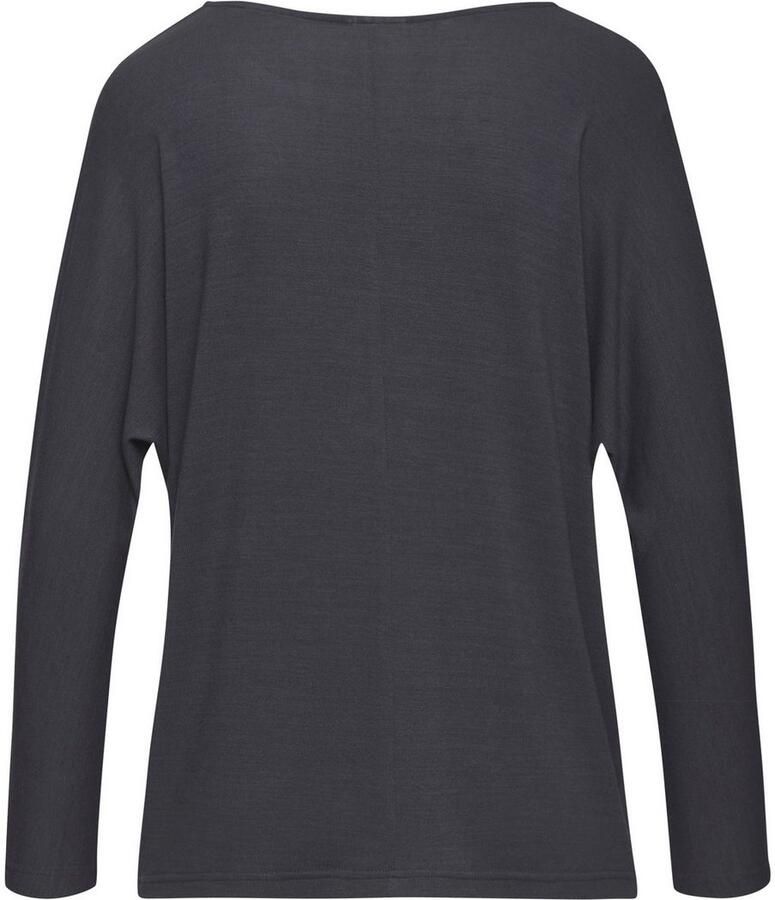 Lascana Shirt met lange mouwen Met vlindermouwen van zacht viscose-fijntricot