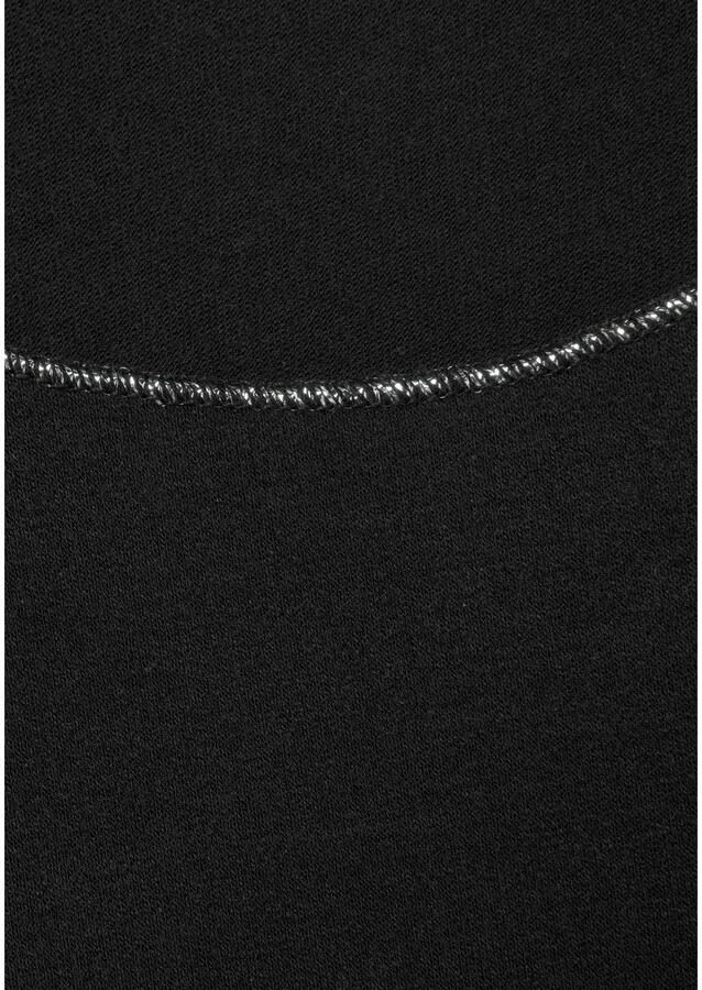 Lascana Shirt met ronde hals Met elegante glinsterafwerkingen in een gemakkelijk te onderhouden kwaliteit (1-delig) - Foto 2