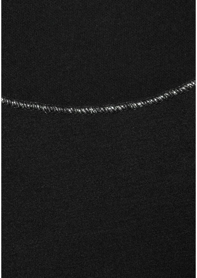 Lascana Shirt met ronde hals Met elegante glinsterafwerkingen in een gemakkelijk te onderhouden kwaliteit (1-delig) - Foto 2