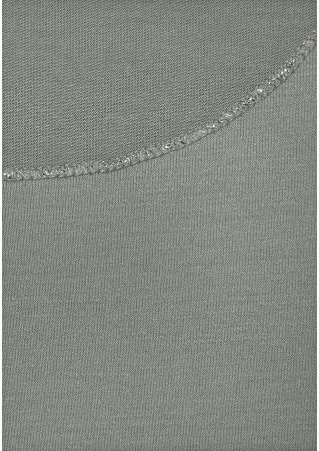 Lascana Shirt met ronde hals Met elegante glinsterafwerkingen in een gemakkelijk te onderhouden kwaliteit (1-delig) - Foto 2