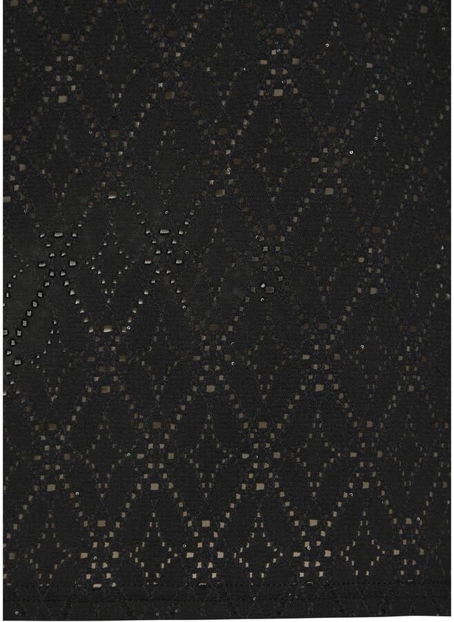 Lascana Shirt met ronde hals Met fonkelende pailletten van hoogwaardige ajour kwaliteit - Foto 2