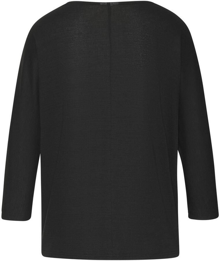 Lascana Shirt met ronde hals Met fonkelende strassteentjes