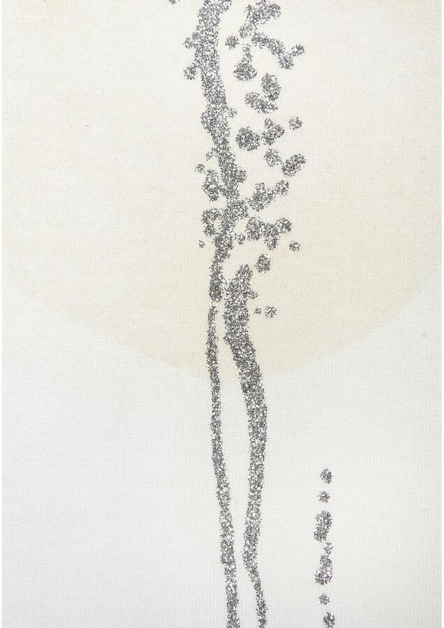 Lascana Shirt met ronde hals Met glanzende folieprint van hoogwaardige french terry-kwaliteit van viscose - Foto 3