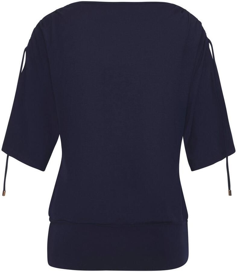 Lascana Shirt met ronde hals Met variabele mouwlengte van zachte viscose-stretch - Foto 5