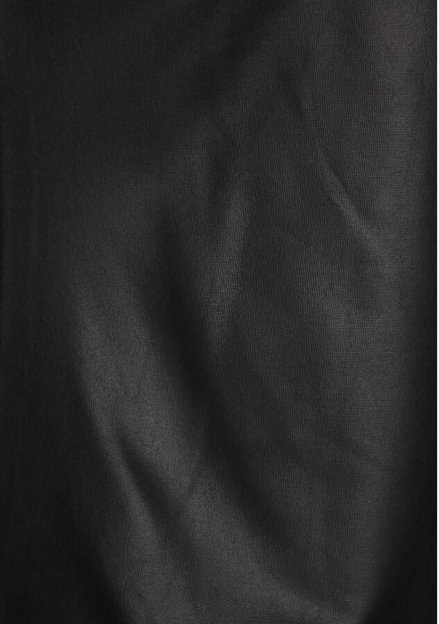 Lascana Shirt met ronde hals van imitatieleer party top - Foto 6