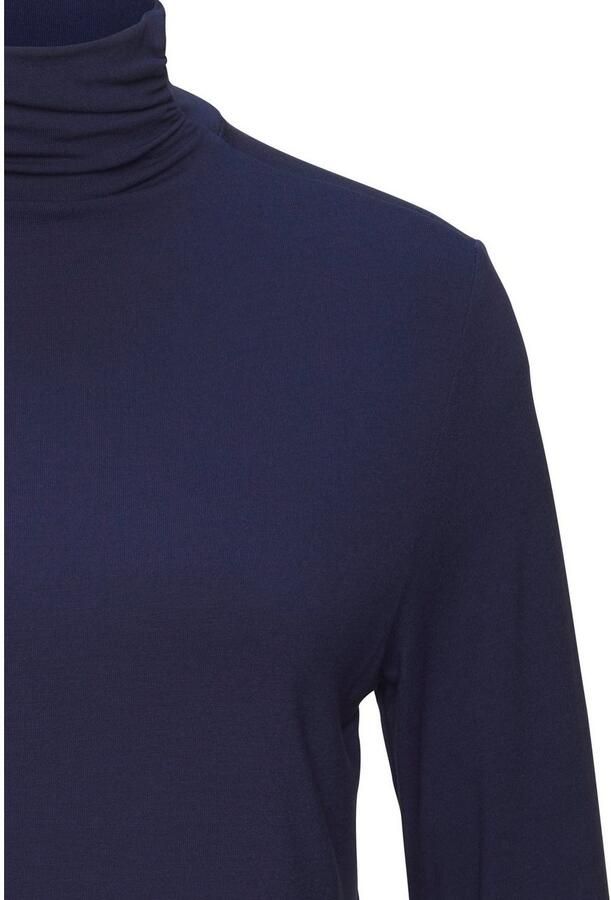 Lascana Shirt met staande kraag Van zachte viscose-stretch van zachte viscosekwaliteit - Foto 4