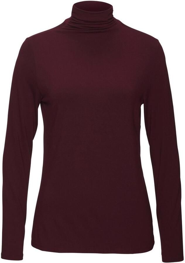 Lascana Shirt met staande kraag Van zachte viscose-stretch van zachte viscosekwaliteit - Foto 2