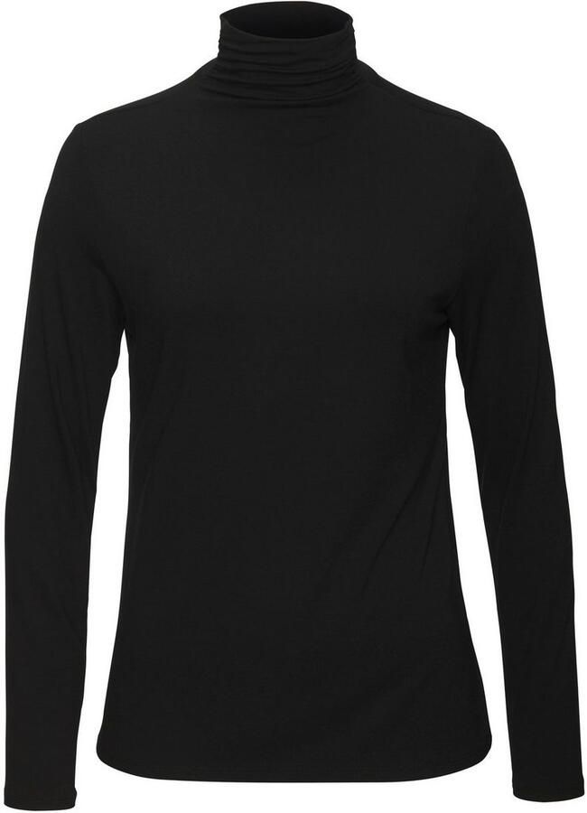 Lascana Shirt met staande kraag Van zachte viscose-stretch van zachte viscosekwaliteit