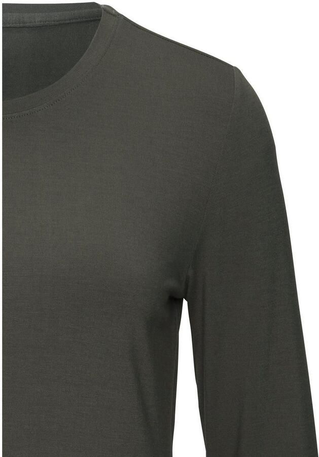 Lascana Shirt met staande kraag Van zachte viscose-stretch van zachte viscosekwaliteit (Set van 2) - Foto 6