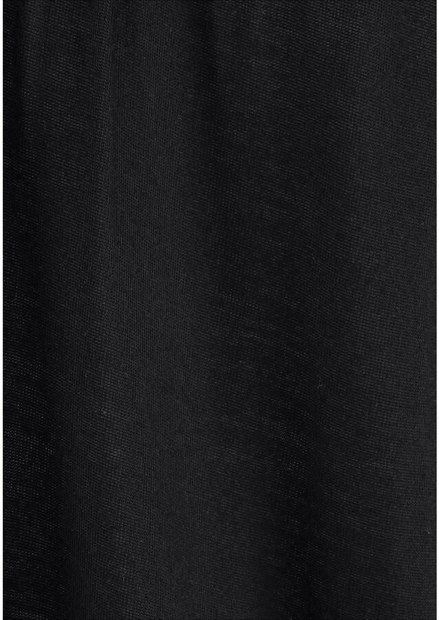 Lascana Shirt met V-hals met brede elastische tailleband t-shirt met v-hals basic - Foto 5