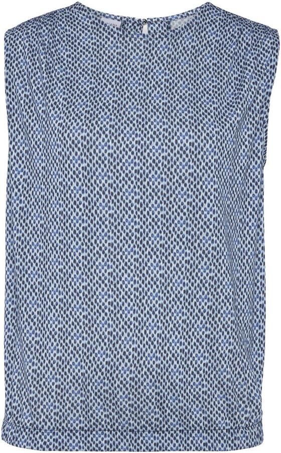 Lascana Shirttop met alloverdruk losse pasvorm modieus zonder mouwen - Foto 4