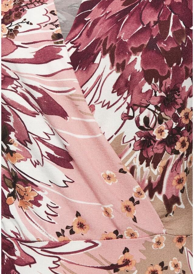 Lascana Shirttop met alloverprint vrouwelijke zomertop met v-hals - Foto 2