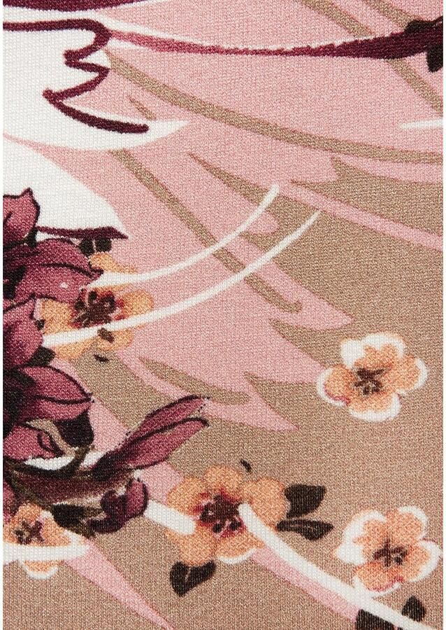 Lascana Shirttop met alloverprint vrouwelijke zomertop met v-hals - Foto 3