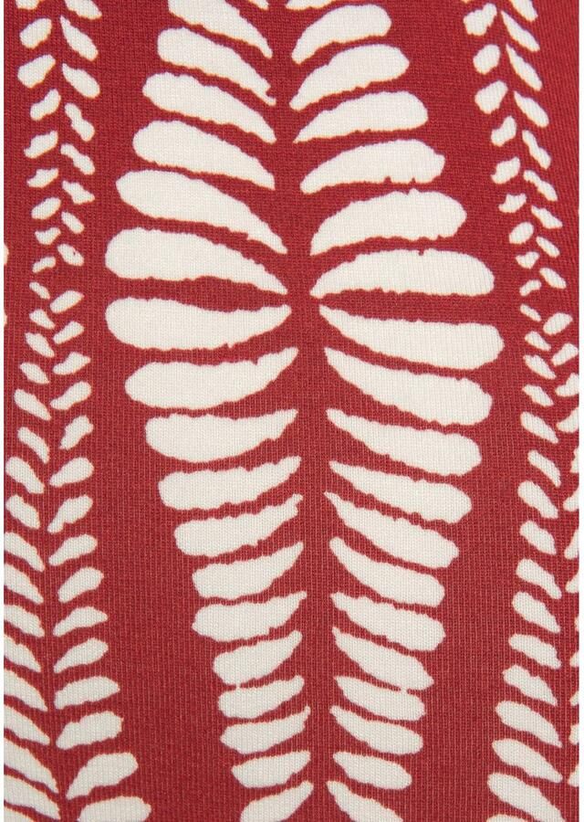 Lascana Shirttop met rimpelingen op de schouder blousetop met alloverprint - Foto 3