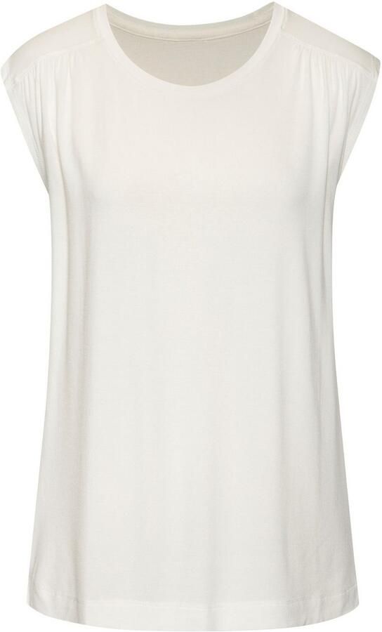 Lascana Shirttop Met schouderrimpeling van zachte viscose-stretch - Foto 6