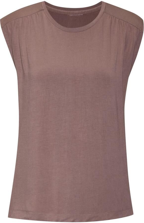Lascana Shirttop Met schouderrimpeling van zachte viscose-stretch - Foto 6