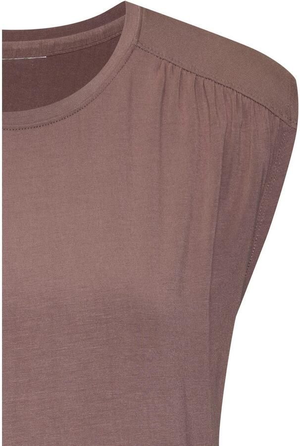 Lascana Shirttop Met schouderrimpeling van zachte viscose-stretch - Foto 5