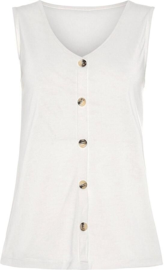 Lascana Shirttop Met sierknoopsluiting in een gemakkelijk te onderhouden kwaliteit (2-delig Set van 2) - Foto 5