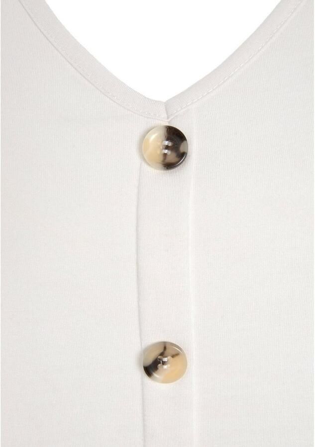 Lascana Shirttop Met sierknoopsluiting in een gemakkelijk te onderhouden kwaliteit (2-delig Set van 2) - Foto 3