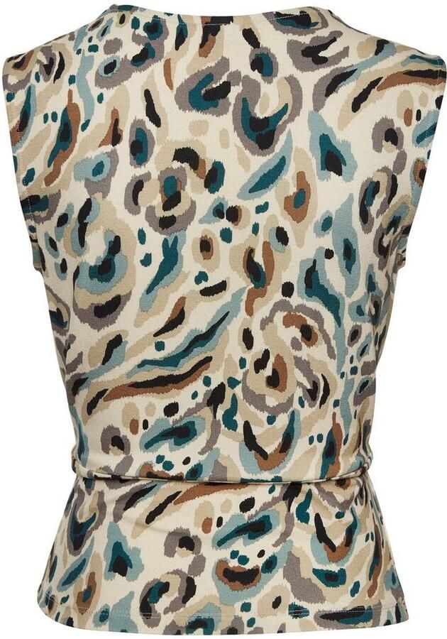 Lascana Shirttop met subtiele rimpelingen op de schouder dames top in wikkeloptiek - Foto 5