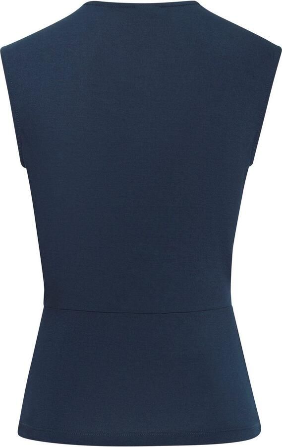 Lascana Shirttop met subtiele rimpelingen op de schouder elastische damestop - Foto 7