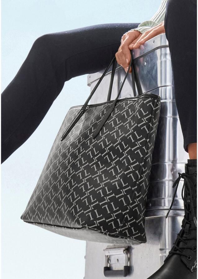 Lascana Shopper Schoudertas Handtas shopper damestas mandtas VEGAN - Foto 3