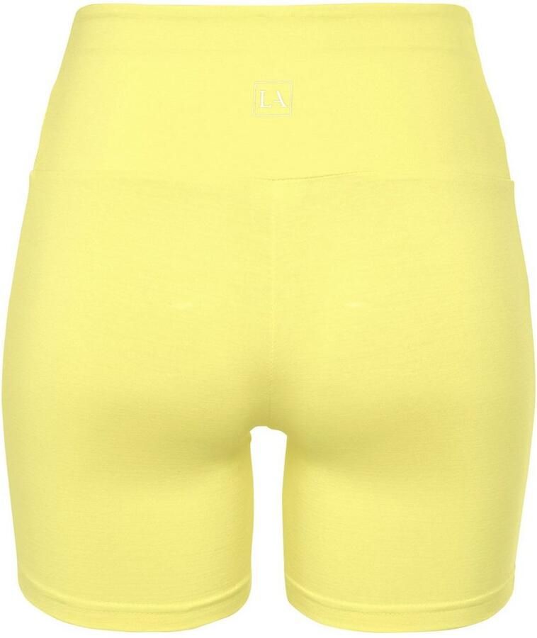 Lascana Short met brede boord en logoprint loungewear - Foto 2