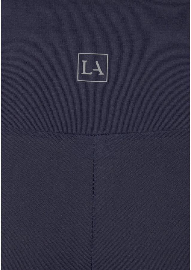 Lascana Short met brede boord en logoprint loungewear - Foto 2