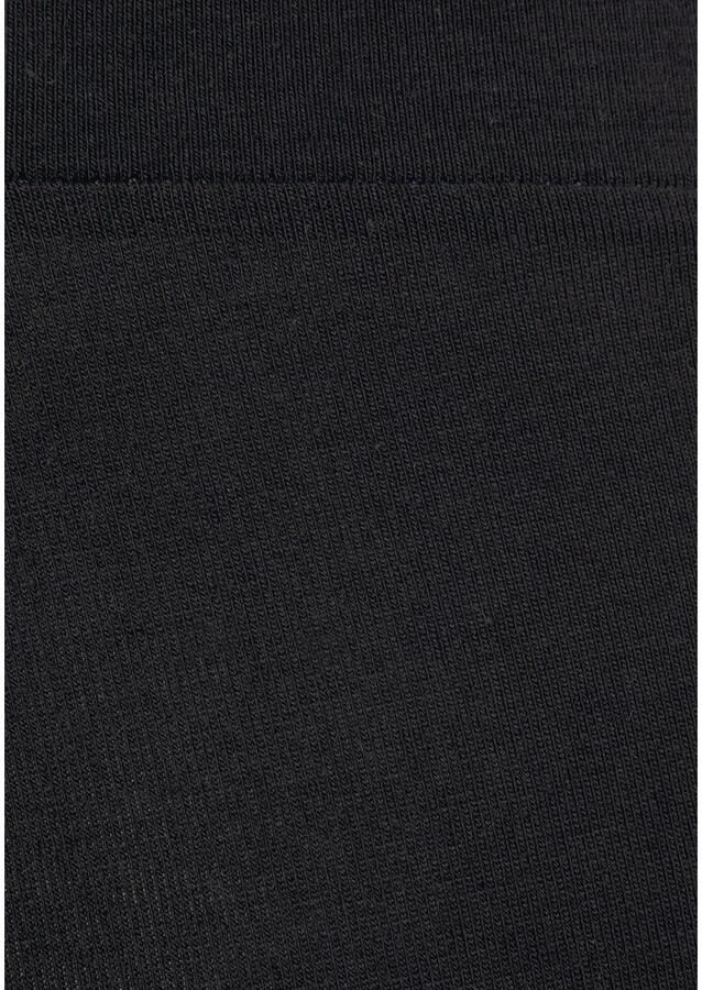 Lascana Short met brede boord en logoprint loungewear - Foto 3