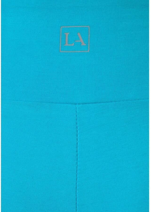 Lascana Short met brede boord en logoprint loungewear - Foto 2