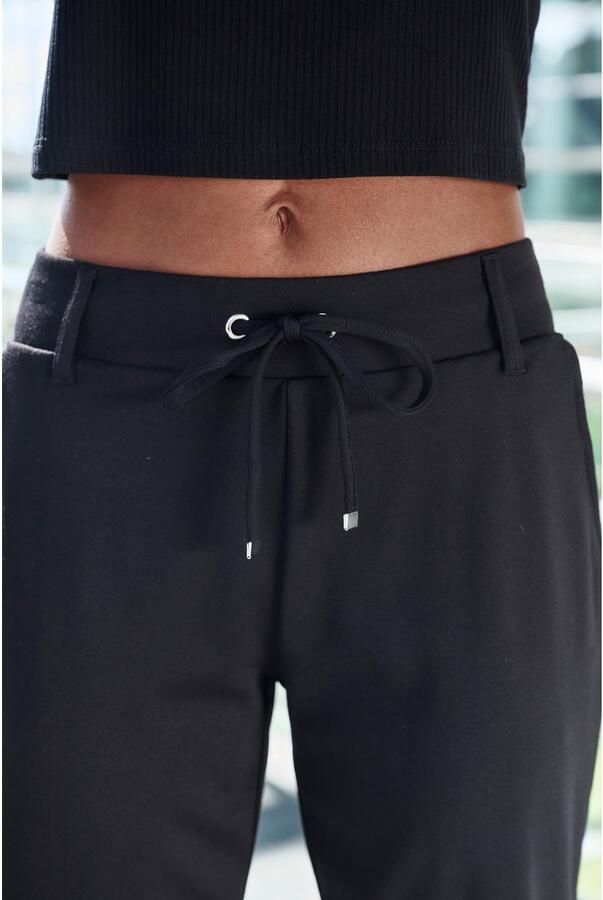 Lascana Short met riemlussen en bindband loungewear - Foto 7