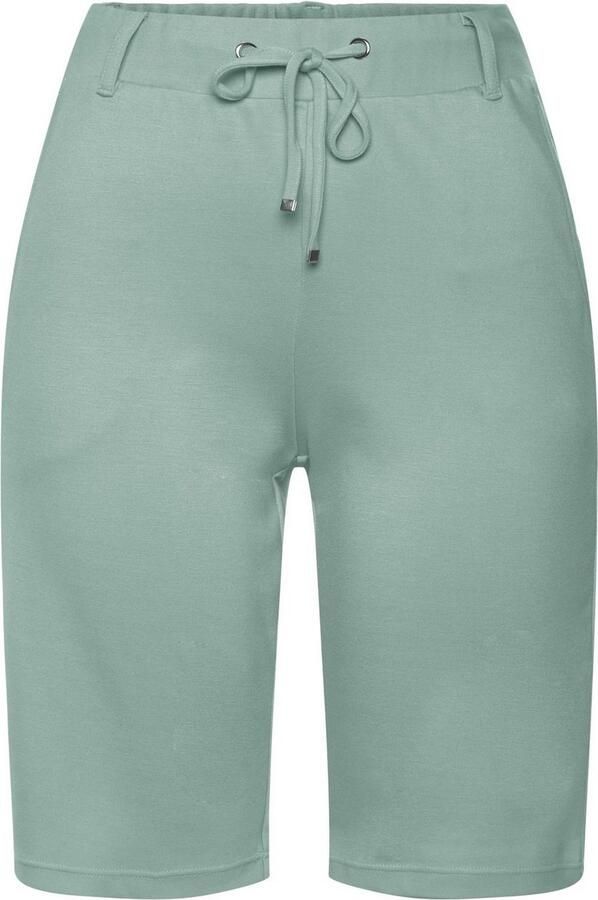 Lascana Short met riemlussen en bindband loungewear - Foto 2