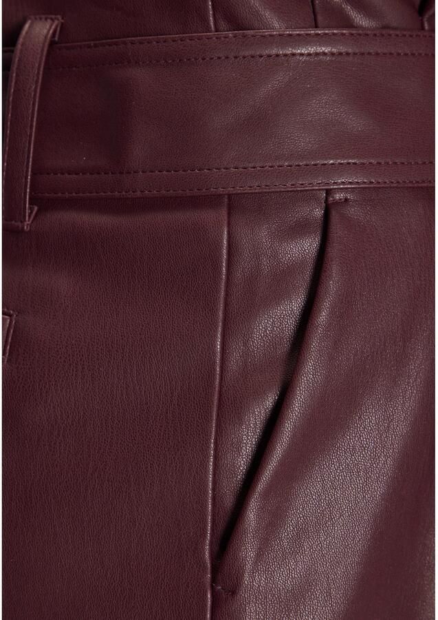 Lascana Short uit kunstleer kunstleren shorts elegant modieus (Met riem) - Foto 2