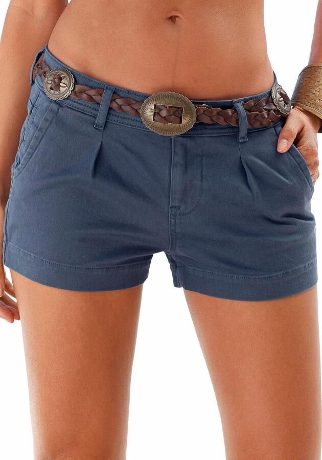 Lascana Short van stretchkatoen met zakken korte broek casual look - Foto 4