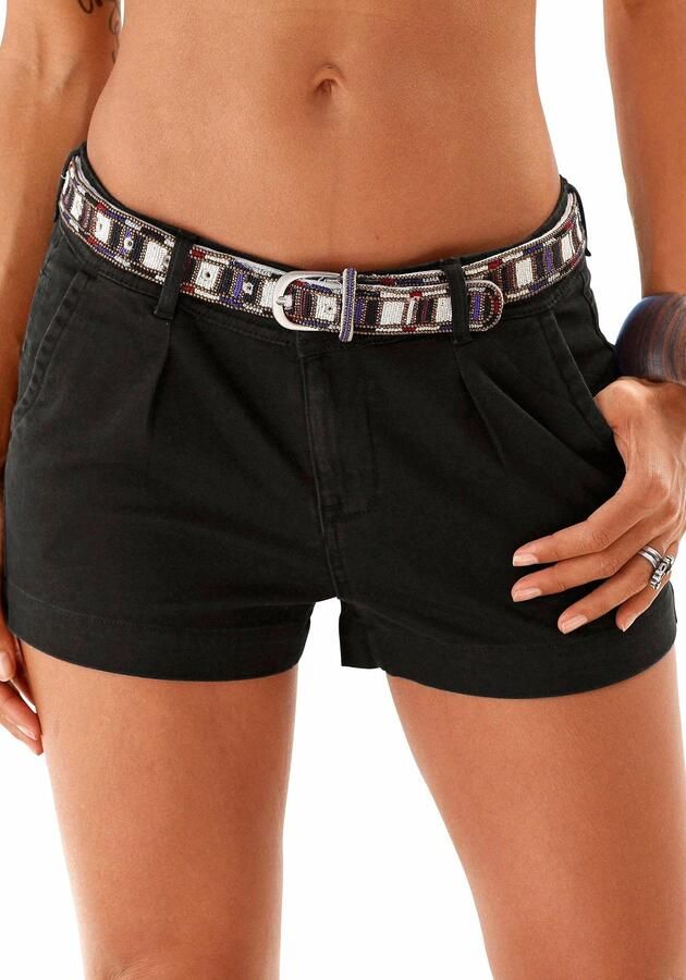 Lascana Short van stretchkatoen met zakken korte broek casual look - Foto 5