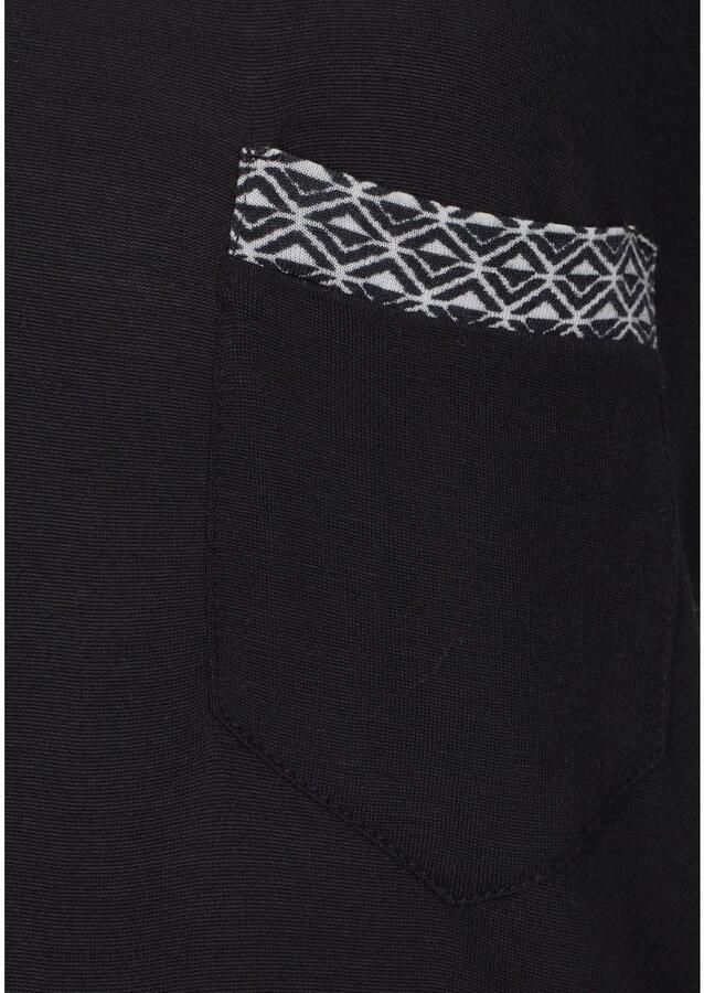 Lascana Shortama in zwart wit-design (2-delig 1 stuk) - Foto 4