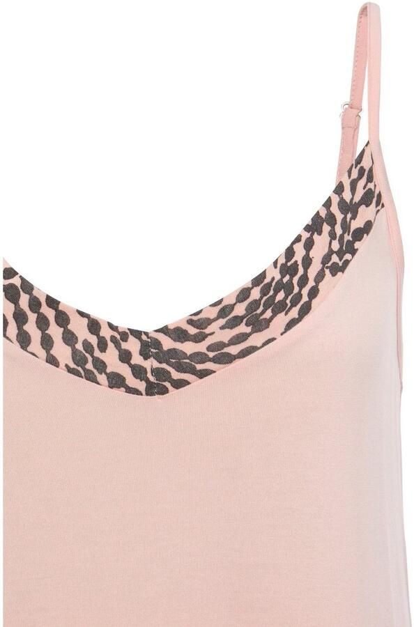 Lascana Shortama met gedessineerde details (set 2-delig) - Foto 3