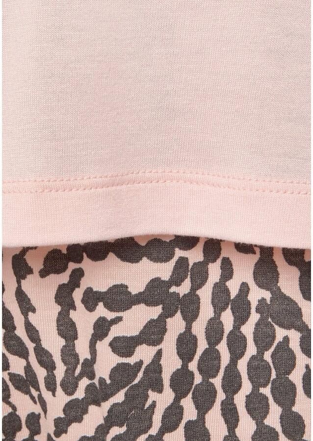 Lascana Shortama met gedessineerde details (set 2-delig) - Foto 2